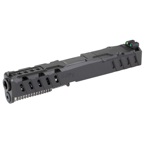 Derya Island Complete Upper, Slide, 3.86" Ported Barrel, Optics Ready, Fits GLOCK 19 Gen 4 and Derya DY9 Frames, Melonite Finish, Black