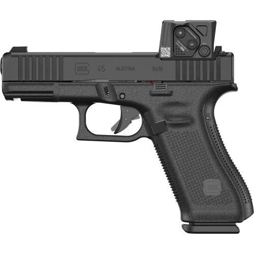 Glock 45 Gen 6 COA 9mm, 4" Barrel, DLC Finish, Fixed Sights, Aimpoint COA Optic, 3x10rd Mags