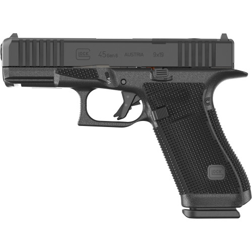 Glock G45 Gen6 Crossover 9mm 10rd, 4" Barrel, Optic Ready/Serrated Slide, Interchangeable Backstrap Grip, Ambi