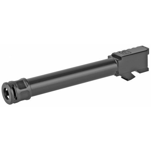 Griffin Armament ATM, Fits Glock 17 Gen 5, 9mm, 5" Threaded Stainless Steel Barrel, Black Nitride 1/2X28 Threads, Includes Micro Carry Comp