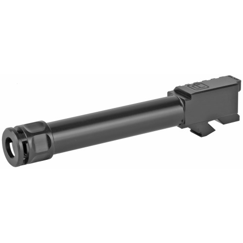 Griffin Armament ATM, Fits Glock 19 Gen 5, 9mm, 4.5" Threaded Stainless Steel Barrel, Black Nitride 1/2X28 Threads, Includes Micro Carry Comp