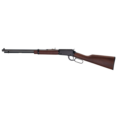 Henry H1 Frontier 22 WMR, 20" Barrel, Octagon Blued, Straight Grip American Walnut, Adj Semi-Buckhorn Rear, Brass Bead Front, 13rd