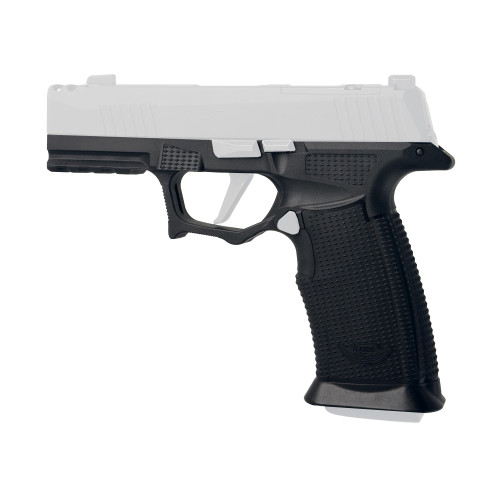 Icarus Precision A.C.E. Air, Grip Module, Fits Sig P365 X-Macro with Manual Safety, Polymer Construction, Black, No Thumb Ledge
