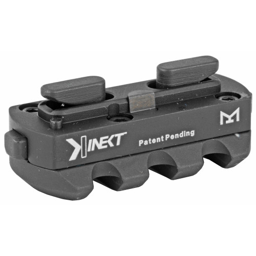 Kinetic Development Group LLC, Kinect Rail, Fits M-LOK, 3 Slot Picatinny Rail (Single M-LOK), Black