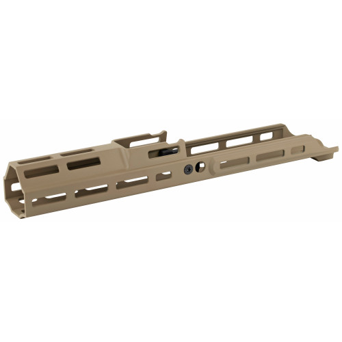 Kinetic Development Group LLC, SCAR MREX M-Lok MKII Handguard, 6.5", Fits SCAR 16s/17s, Includes 2 M-Lok Pic Rail Sections, Flat Dark Earth