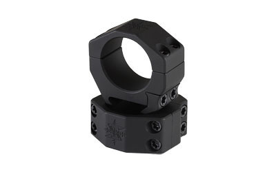 Seekins Precision Scope Ring .97" High, 30mm, 4 Cap Screw, Black
