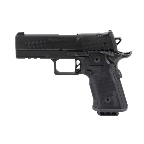 Sig P211 GT4 9mm, 4.2" Bull Barrel, Nitron Black, SIG-LOC PRO, Optics Ready, XRAY3 Sights, G10 Grips, 2x21rd, 1x17rd Mags
