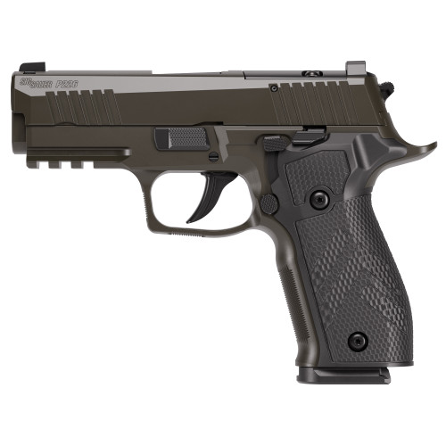 Sig Sauer P226, X-Series Legion 9mm, 3.8" Barrel, Legion Gray, Sig-Loc Pro Optics Ready Slide, X-Ray 3 Night Sights, Manual Safety, G10 Grips, 10rd, 3 mags