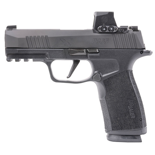 Sig Sauer P365 X-Macro 9mm, 3.7" Barrel, Nitron Black, XRAY3 Sights, Romeo-X SIG-LOC Compact Optic, 2x10rd Mags