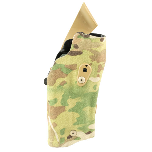 Safariland ALS Tactical Holster, Fits GLOCK 47 with Red Dot and X300 Sized Light, Cordura Finish, Multicam, Laminate Contruction