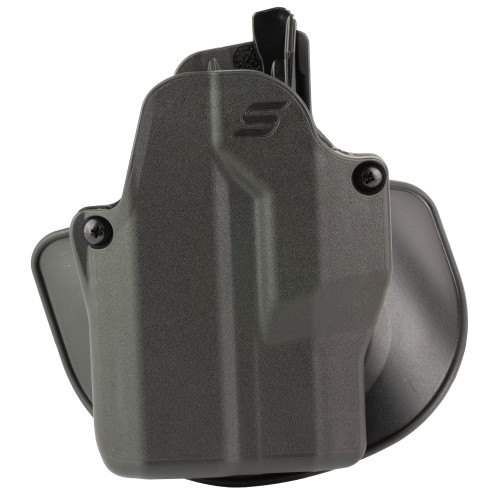 Safariland Solis, Outside Waistband Holster, Fits Sig P365 X-Macro with Small Light, STX Plain Black, Laminate Construction