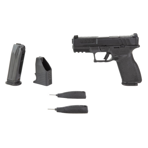 Springfield Echelon 4.0 FC 9mm, 4" Barrel, Melonite Black, Optics Ready, Front Tritium, U-Dot Rear, 2x15rd Mags