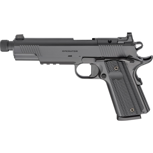 Springfield 1911 Operator AOS Threaded U-Notch W/Tritium 45 ACP