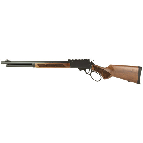 Smith & Wesson 1854 45-70 Gov, 20" Threaded Barrel, , Armornite Black, Walnut, Large Loop, XS Ghost Ring, Gold Bead, 6rd