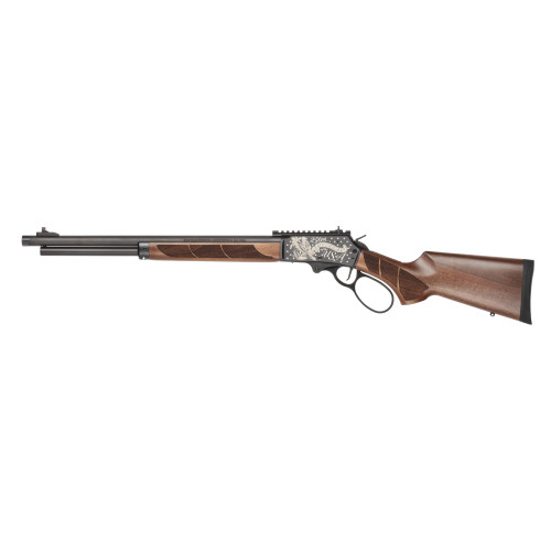 Smith & Wesson 1854 America 250 Limited Edition 45-70 Gov, 20" Barrel, Threaded, Black, Walnut Stock, XS Ghost Ring, Gold Bead Front, 6rd