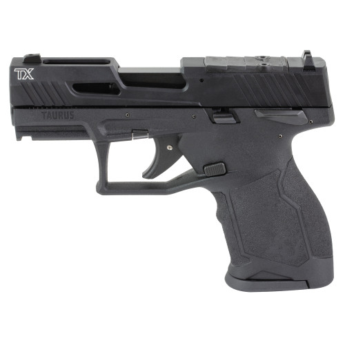 Taurus TX22 Compact Frame 22 LR 13rd,3.60" Black Non-Threaded Barrel, Black Serrated Slide, Black Polymer Frame Picatinny Rail, 5 Mags