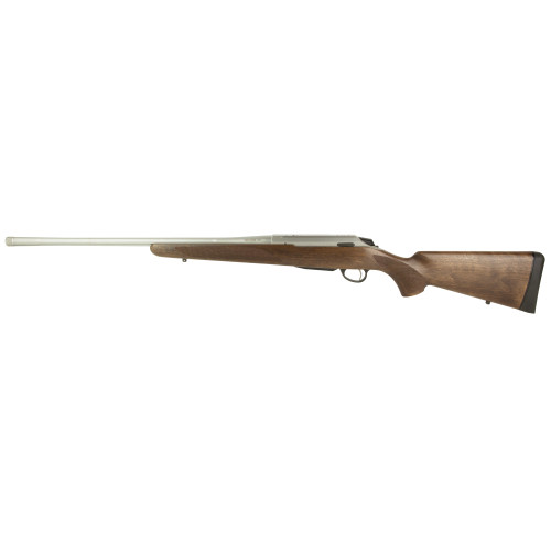 Tikka T3x Hunter 6.5x55 Swedish, 22.40" Stainless Fluted Threaded Barrel, Fixed Oiled Walnut Wood Stock, 3rd