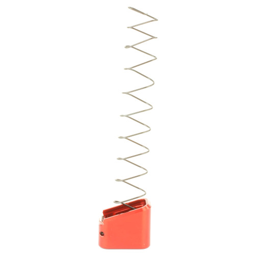 Taran Tactical Firepower, Base Pad, Red Fits 9mm & 40SW Full Size mags, +5/6, Includes Extended Magazine Spring