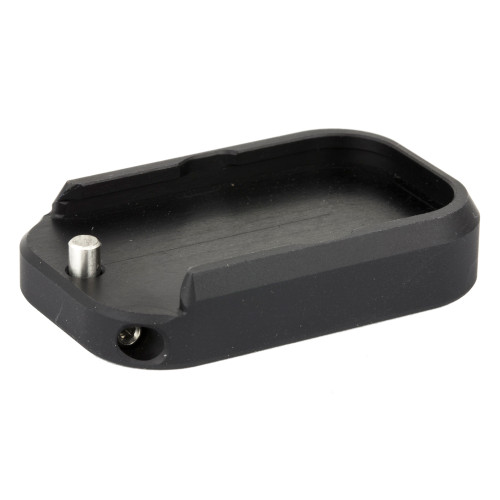 Taran Tactical Innovation Base Pad, Fits Glock +0, 9/40 Double Stack, Black