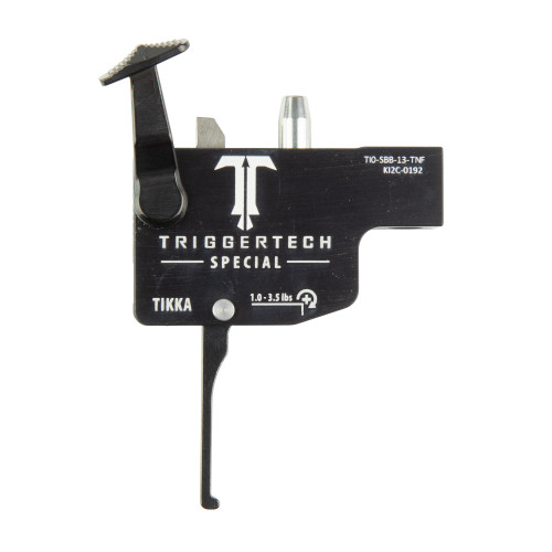 TriggerTech Special, Trigger, Fits Tikka T3/T3x/T1x, Straight Flat Lever Trigger, Black