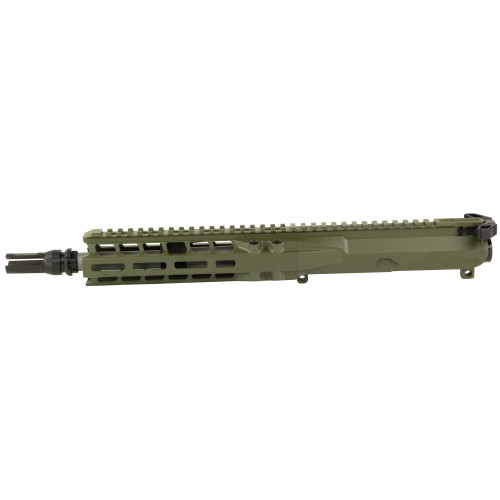 Radian Weapons Complete Upper, 300 Blackout, 9" Barrel, 1:5 Twist, SilencerCo ASR Flash Hider,8" M-Lok Handguard, Raptor-SD Charging Handle, Enhanced BCG, Olive Drab Green