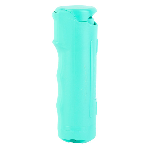 Sabre Pepper Gel with Quick Release Whistle Keychain, .54 Ounces, Mint, Matte Finish