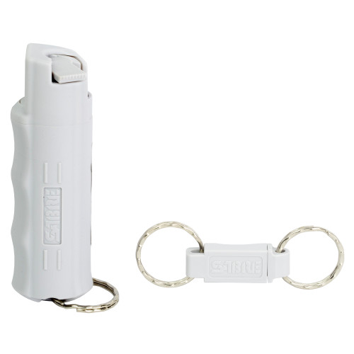 Sabre Pepper Spray, Hardcase, .54oz, Red Pepper & UV Dye, Light Gray