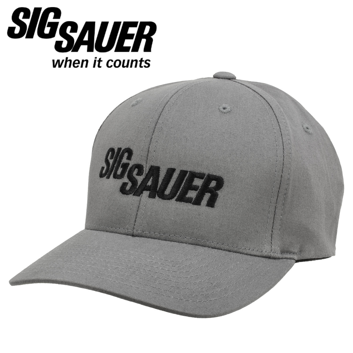 Sig Sauer Gray FlexFit Hat