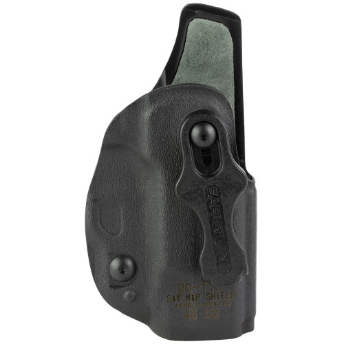 Safariland Species Inside Waistband Black SafariLaminate Fits S&W Shield Plus Belt Clip Mount