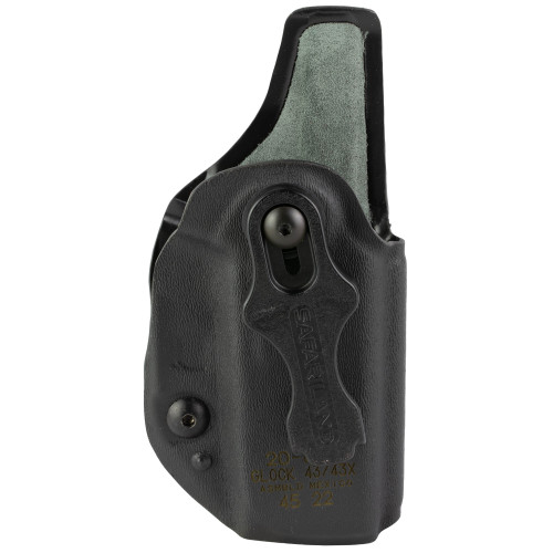 Safariland Species Inside Waistband Black Safari Laminate Belt Clip Fits Glock 43 Fits Glock 43X