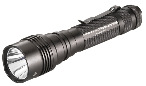 Streamlight ProTac HPL USB 1000/400/65 Lumens C4 LED Aluminum Black Lithium with USB Charge Cord