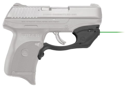 Crimson Trace LG416G Laserguard 5mW Green Laser with 532nM Wavelength & Black for Ruger LC 9/380, LC9s, EC9s