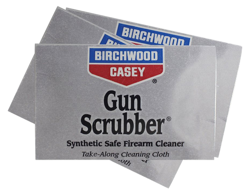 Birchwood Casey Gun Scrubber Take Alongs 12 Individual Wipes Per Pack