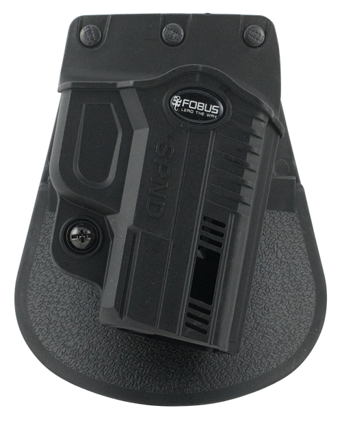 Fobus Passive Retention Evolution Outside Waistband Black Polymer Paddle Fits Springfield XDS Fits 3.30-4" Barrel