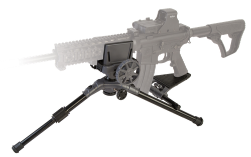 Caldwell Precision Turret Shooting Rest Black Aluminum 22.40" L x 5.50" W