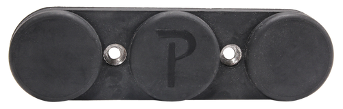 Lyman Products Concealment Magnet, Black, 3 Magnet Design, Includes Mounting Screws, Drywall Anchors, and Double-Sided Adhesive Tape