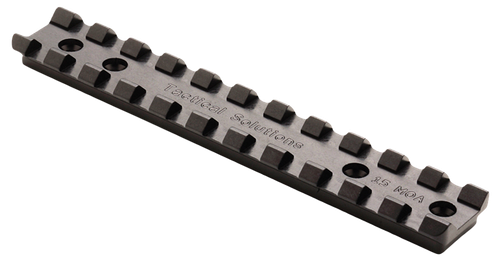 Tactical Solutions X-Ring Scope Base 1-Piece Base with 15MOA For 10/22 Picatinny Style Black