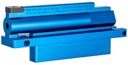 NCSTAR AR-15 Upper Receiver Block, AR-15, Anodized Finish, Blue