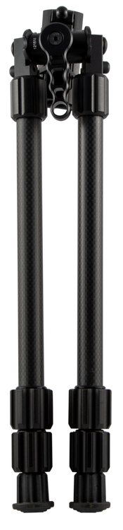 Caldwell Accumax Bipod made of Black Carbon Fiber with Rubber Feet, Swivel Stud Attachment, Omni-Directional Ball Head & 13-30" Vertical Adjustment