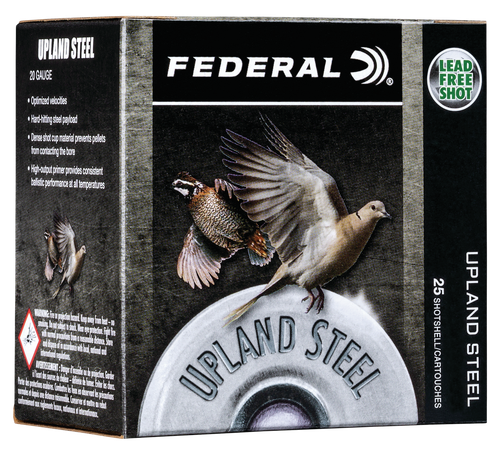 Federal Upland Field & Range 410 Ga 2.75" 3/8 oz 1400 fps 7.5 Shot, 25rd Box