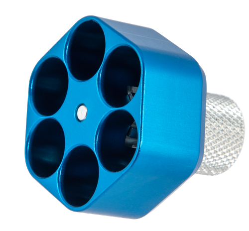 Pachmayr Competition Speedloader Made of Aluminum with Blue Finish for S&W N Frame Holds up to 6rds