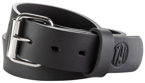 1791 Gunleather Gun Belt 01 made of Leather with Stealth Black, 1.50" Width & 38" Belt Size for 34 Pants