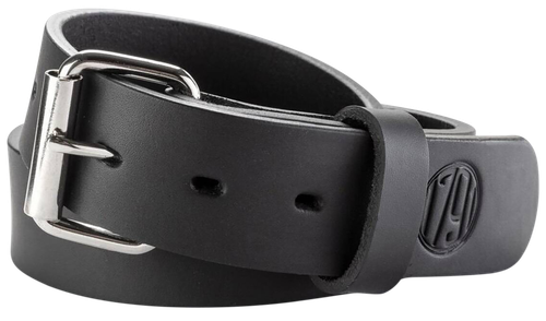 1791 Gunleather Gun Belt 01 made of Leather with Stealth Black, 1.50" Width & 46" Belt Size for 42 Pants
