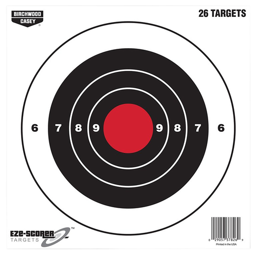 Birchwood Casey Plain Paper Targets Eight"rd Pack of 26