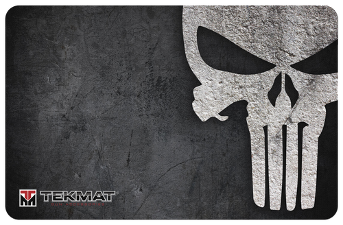 TekMat Punisher Pistol Mat, 11"x17", Black, Includes Small Microfiber TekTowel, Packed in Tube