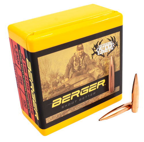 Berger Bullets Elite Hunter Outer Limits 6.5mm .264 156gr, Boat-Tail (BT) 100 Per Box NOT AMMO