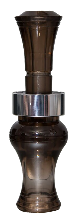 Echo Calls Timber Double Reed Mallard Sounds Attracts Ducks Smoke Gray Polycarbonate