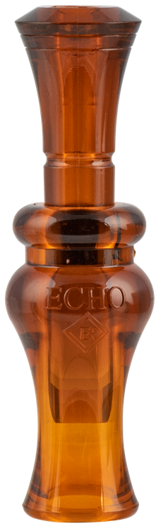 Echo Calls Trash Talker Double Reed Mallard Sounds Attracts Ducks Brown Polycarbonate