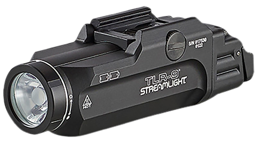 Streamlight TLR-9 Flex, Black, 1000 Lumens, 1.5 Hour Runtime, Comes with High and Low Switch and (2) CR123A Lithium Batteries