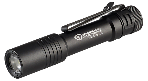 Streamlight Macrostream USB Everyday Carry Flashlight Black Anodized 50/500 Lumens White LED